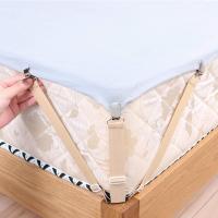 ราคา ที่รัดมุมผ้าปูที่นอน สายรัดมุมผ้าปูที่นอน 1set 4 ชิ้น (4776333630)