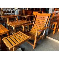 ราคา เก้าอี้ไม้สัก ปรับนั่งหรือนอนได้/เตียงไม้สักพับเก็บได้ (26207792647)