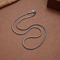 ราคา 925 sterling silver, Seiko, vintage, imported, snake bone, six-character mantra, necklace, same style for men and women (29967508459)