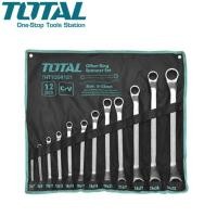 ราคา TOTAL ประแจแหวนเดี่ยว 12 ตัวชุด มี ขนาด 6-32 มิล รุ่น THT1024121 ( Ring Spanner Set ) (17599184180)