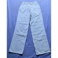 ราคา กางเกงลูกฟูกสีขาวครีม แบรนด์ T.F.C เอว 26" (22354337613)