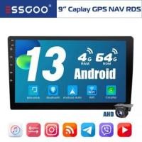 ราคา ESSGOO จอ android ติดรถยนต์ [4+64/32G+กล้องหลังฟรี] CarPlay FM GPS Wifi YouTube BT EQ USB จอแอนดรอย 7/9/10 นิ้ว (28735344292)