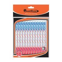 ราคา QUANTUM ปากกาลูกลื่น 0.5 มม. น้ำเงิน-แดง 12 ด้าม SKATE DUO 222* (15364219207)