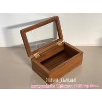 ราคา กล่องไม้สัก กล่องเก็บของ งานไม้สักเก่า ฝากระจก กว้าง 13.5 x ยาว 21.5 x สูง 8 cm (ขนาดรวม) (14997715321)