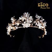 ราคา มงกุฎเด็ก *มีหน้าร้าน ตรงปก พร้อมส่ง*SF097 มงกุฎเจ้าหญิง ที่คาดผมสีทอง ผีเสื้อ ดอกไม้ ประดับ เพชรและมุก น่ารักมาก (3741136149)