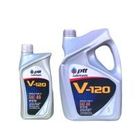 ราคา น้ำมันเครื่อง PTT. v-120 SAE40 API CC/SD ขนาด 1 ลิตร (18684658183)