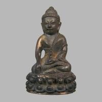 ราคา พระกริ่งรุ่นเมตตา หลวงปู่ม่น วัดเนินตามาก จ.ชลบุรี พ.ศ.2537 เนื้อนวโลหะ ตอกโค๊ด หมายเลข (25386093004)