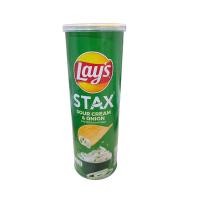 ราคา Lay’s STAX รสซาวครีมและหัวหอม Sour Cream&Onion ขนาด 100 g. (28671231037)