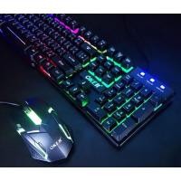 ราคา OKER Keyboard & Mouse Combo Set รุ่น KM-6120 ชุดคีย์บอร์ด+เมาส์ ไฟทะลุตัวอักษร (3835160739)