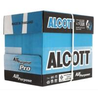 ราคา ALCOTT ห่อฟ้า(ยกกล่อง) กระดาษถ่ายเอกสาร 70 แกรม ขนาด A4 บรรจุ 500แผ่น/1รีม บรรจุ 5 รีม/1กล่อง (25314383803)