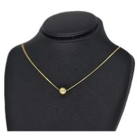 ราคา Princely#จี้บอลทอง 18 k+สร้อยคอ#ทองแท้ 10 k (999371525)