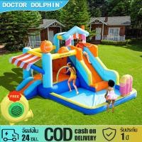ราคา สไลเดอร์เป่าลม สระว่ายน้ำเป่าลม สระน้ำ บ้านลมเด็ก บ้านปราสาท Inflatable Bouncer Inflatable trampolines (24691305681)