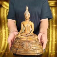 ราคา หลวงพ่อโต วัดบางพลีใน ปี2500 หนึ่งในหลวงพ่อ5พระองค์ เนื้อโลหะทองเหลือง (กว้าง7นิ้ว สูง9นิ้ว)เสริมความเจริญเติบโตก้าวหน้ (18332036025)