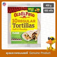 ราคา โอลด์เอลพาโซแผ่นแป้งเทอร์ทิลลาร์ 10ชิ้น 400กรัม - Old El Paso Tortillas Soft & Flexible 10pcs 400g (23123299030)