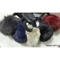 ราคา ยางรัดผม ปอมปอม ขนฟู นุ่มสุดๆ เหมือนขนแท้ (773397999)