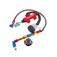 ราคา ชุดปั้มกระทุ้งหลัง+สายเบรคถักเอิร์นpsi 90° 22นิ้ว (23403980857)