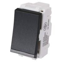 ราคา Philips สวิตช์ไฟ ทางเดียว รุ่นลีฟ LeafStyle 1M size 1ทาง switch Black สีดำ (24618940432)