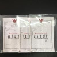 ราคา ซองใส่โฉนดที่ดิน ซองใส่เอกสาร ขนาด B4 ซองพลาสติกมีกระดุม (10594558580)