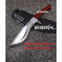 ราคา มีดอุปกรณ์เดินป่า มีดพกเดินป่า มีดใบตาย COLD STEEL/A26 เลสแท้ขนาดยาว(37cm) สินค้าพร้อมจัดส่ง (27401061014)