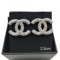 ราคา New Chanel earring 2.5cm (3378501491)
