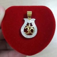 ราคา จี้โอมพระพิฆเนศสีทองฝังเพชร (1148991060)