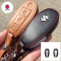 ราคา ซองหนังแท้ ใส่กุญแจรีโมทรถยนต์ รุ่นโลโก้เหล็ก All New Suzuki Swift,Ciaz (16775412296)