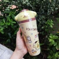 ราคา แก้ว Pompompurin ปอมปอมปุริน แก้วพลาสติก ของแท้ 100% งานลิขสิทธิ์แท้ (18990023298)