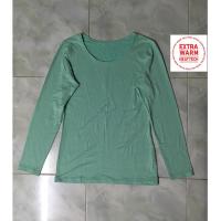 ราคา เสื้อลองจอนUniqlo Heattech Extra warm L มือ2 ผู้หญิง (5405383607)