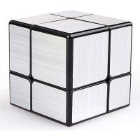 ราคา รูบิค แปลกๆ รูบิค 2x2 รูบิค ของแท้ อย่างดี rubik 2x2 Qiyi Mirror Cube 2x2 Silver 2x2x2 Magic Cube rubix cube SharkRubik (11207745490)