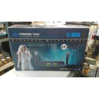 ราคา PROEURO TECH ET-9988 II ไมค์ลอยแบบถือคู่ UHF จูนคลื่นได้ ของแท้ 100% (2224250227)