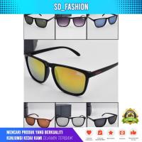 ราคา แว่นกันแดด SUPERDRY ผู้ชายผู้หญิง UV Protection แว่นกันแดดขับรถ Spek Cermin Mata สีดํา 2318 (22543367691)