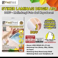 ราคา A3 Plus Doff สติ๊กเกอร์พลาสติกลามิเนตเย็น 100 ไมครอน (23284795788)