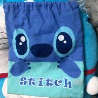 ราคา ถุงผ้าหูรูดลายสติช งานมือสองญี่ปุ่น (7807934719)