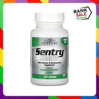 ราคา 21st Century, Sentry Senior, Multivitamin & Multimineral Supplement, Adults 50+, 125 Tablets (26985759978)