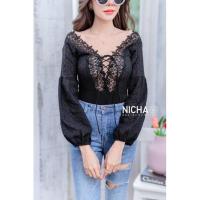 ราคา มือ 1บอดี้สูท ป้าย NICHA (17708637988)
