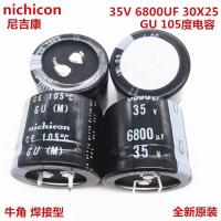 ราคา 2pcs 35V6800Uf 30X25 ญี่ปุ่น Nichicon Electrolytic Capacitor 6800Uf 35V 30*25 Gu 105 องศา (29383116594)