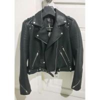 ราคา เสื้อหนัง biker jacket ของzara แท้!!! ออกจากช้อป (730582258)