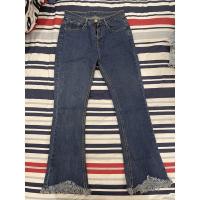 ราคา กางเกงยีนส์ขาม้าแต่งปลายขา (19653423667)