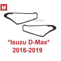 ราคา รถตามรูป ครอบไฟหน้า Isuzu D-Max 2016 - 2019 สีดำ อีซูซุ ดีแม็กซ์ ดีแมค ครอบไฟ ฝาครอบหน้า dmax d max ไฟหน้า ครอบแต่งไฟ (28578927323)