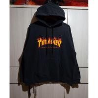 ราคา Original THRASHER FLAME SECOND HOODIE (25940301990)