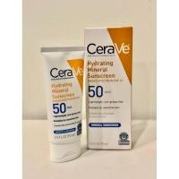 ราคา เซราวี Cerave Hydrating Mineral SuncreamFor Face SPF 50+PA+++ 75ml เซราวี ครีมกันแดด สำหรับผิวหน้า (29126333807)