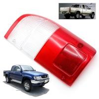 ราคา ฝาไฟท้าย ข้างซ้าย เลนส์ ใส สีแดง 1 ชิ้น สำหรับ โตโยต้า Toyota ไฮลักซ์ Hilux Tiger D4D MK4 KUN Ln145 ปี 1997 2001 (6137316971)