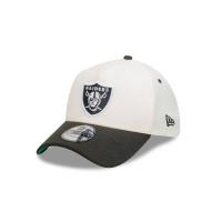 ราคา New Era หมวกรุ่น Las Vegas Raiders 2-Tone Black Visor Chrome White 39THIRTY A-Frame Cap (25892599623)
