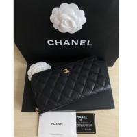 ราคา Chanel zippy wallet caviar GHW (5844489888)