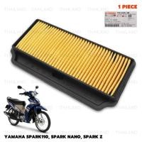 ราคา กรองอากาศ รถมอเตอร์ไซต์ ไส้กรองอากาศ ของแท้ 1 ชิ้น สีเหลือง สำหรับ Yamaha Spark110,Spark Nano,Spark Z (26377637597)