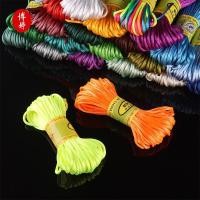 ราคา เชือกถักพู่จีน เชือกถักไหมจีน เชือกหางหนู เบอร์5 ยาว10เมตร diy手工编织中国结 (29555281735)