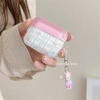 ราคา เคสหูฟังสําหรับairpods 3 2 1 AirPods Pro2 Apple 2022 ไร้สายApple EarPods Protectorพร้อมตะขอโบว์สีชมพู (29860082784)