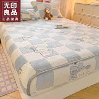 ราคา MUJI ฤดูหนาวเกล็ดหิมะกำมะหยี่แผ่นติดตั้งบวกกำมะหยี่หนาแผ่นติดตั้งรวมทุกอย่างแผ่นที่นอนฝาครอบป้องกัน (24138068115)