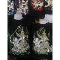 ราคา เสื้อยืดลายไทย​ ลายหนุ​มาน​รบทศกัณฐ์​ (18421422206)