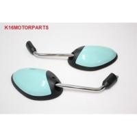 ราคา กระจกส่องหลัง กระจก กระจกมองข้าง กระจกมองหลังรุ่น GRAND FILANO ขาชุบ สีฟ้าอ่อน # 1010-257-12ZWB4 # HMA (29054834732)